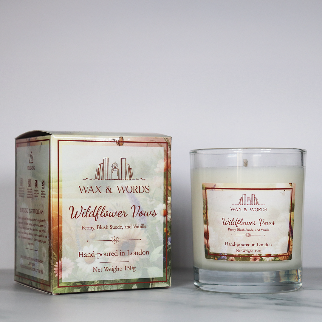 Wildflower Vows Scented Candle + Box