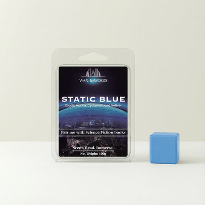Static Blue Wax Melt